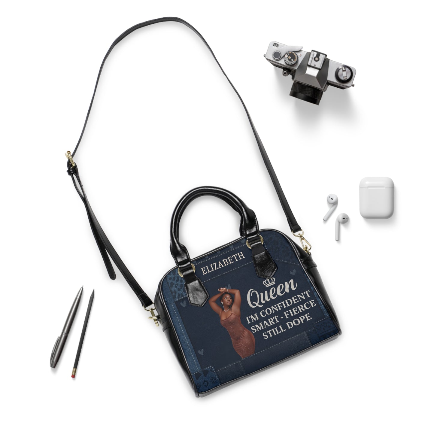 Queen Shoulder Handbag - Confident, , Perfect Gift for Her