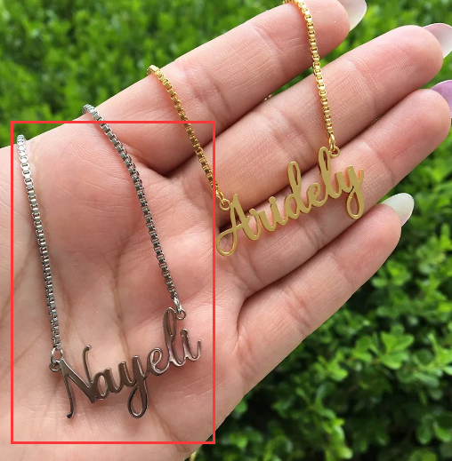 Personalized Stainless Steel Name Necklace for Men/Women