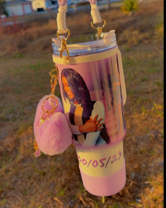 Charming Photo Keepsake Tumbler (1or4 photo please)