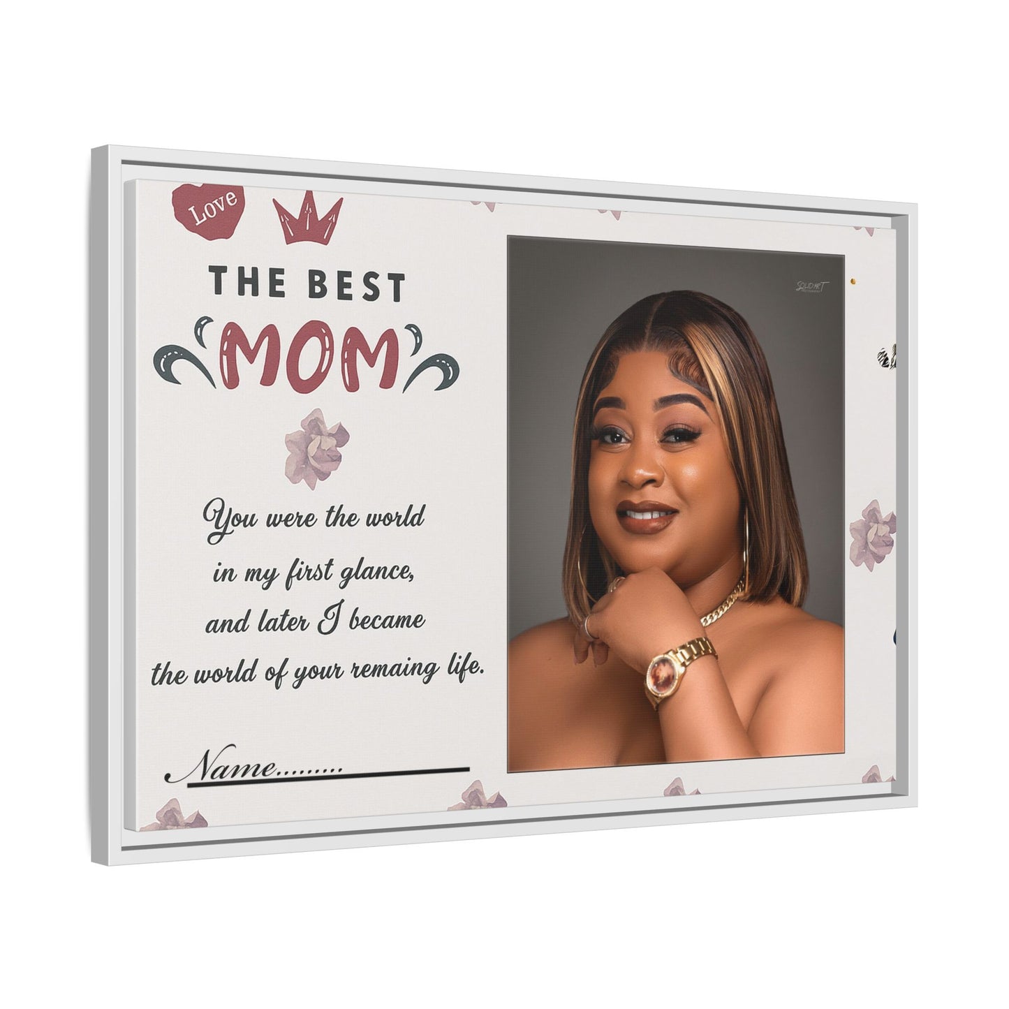 Personalized Mother's Day Framed Print, Gift for Mom, Custom Wall Art, Unique Home Décor, Family Keepsake