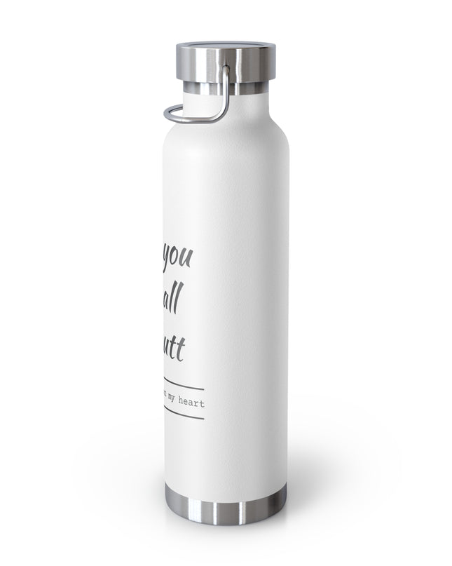 Funny Insulated Water Bottle, Gift for Girlfriend, Cute Hydration Flask, Unique Travel Mug, Cute Gift for Her, Wedding, Anniversary