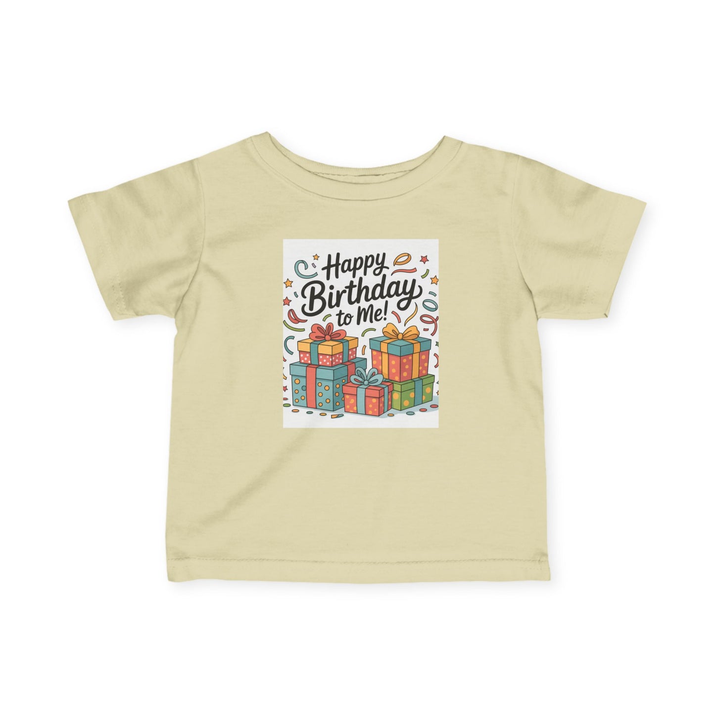Happy Birthday Infant T-Shirt, Cute Baby Birthday Gift