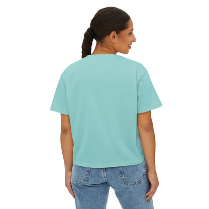 Super Mom Women's Boxy Tee, Gift for Moms, Casual Top, Mother's Day