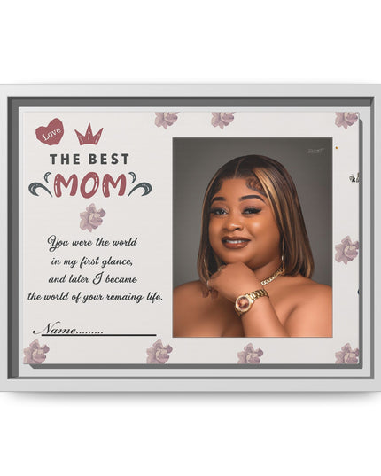 Personalized Mother's Day Framed Print, Gift for Mom, Custom Wall Art, Unique Home Décor, Family Keepsake