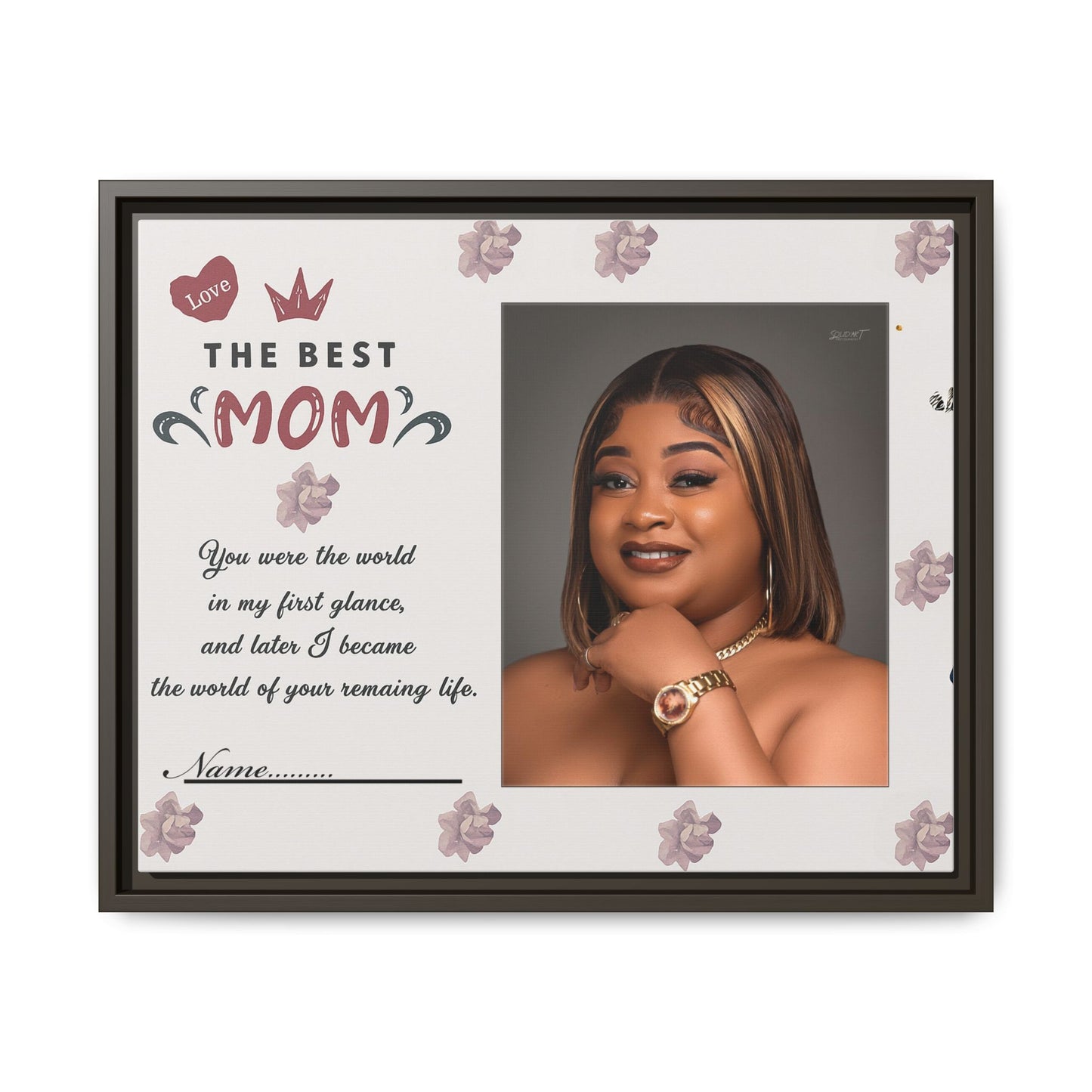 Personalized Mother's Day Framed Print, Gift for Mom, Custom Wall Art, Unique Home Décor, Family Keepsake