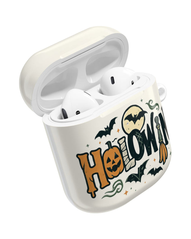 Halloween AirPod Case, Spooky Earbud Cover, Fall Accessory, Pumpkin Decor, Witch Craft Gift, Trick or Treat Storage