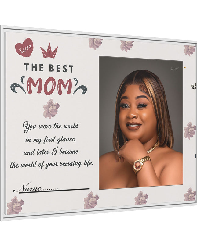 Personalized Mother's Day Framed Print, Gift for Mom, Custom Wall Art, Unique Home Décor, Family Keepsake