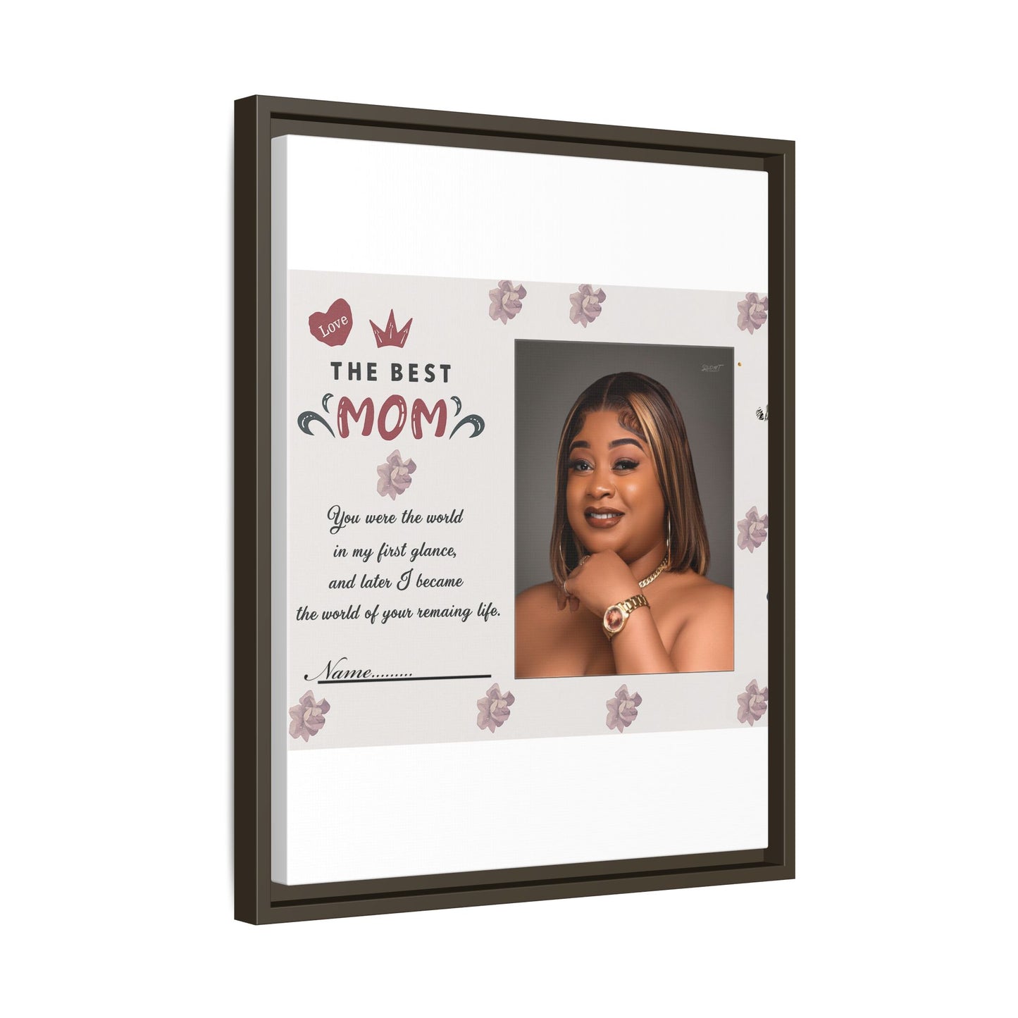 Personalized Mother's Day Framed Print, Gift for Mom, Custom Wall Art, Unique Home Décor, Family Keepsake