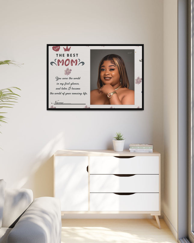 Personalized Mother's Day Framed Print, Gift for Mom, Custom Wall Art, Unique Home Décor, Family Keepsake