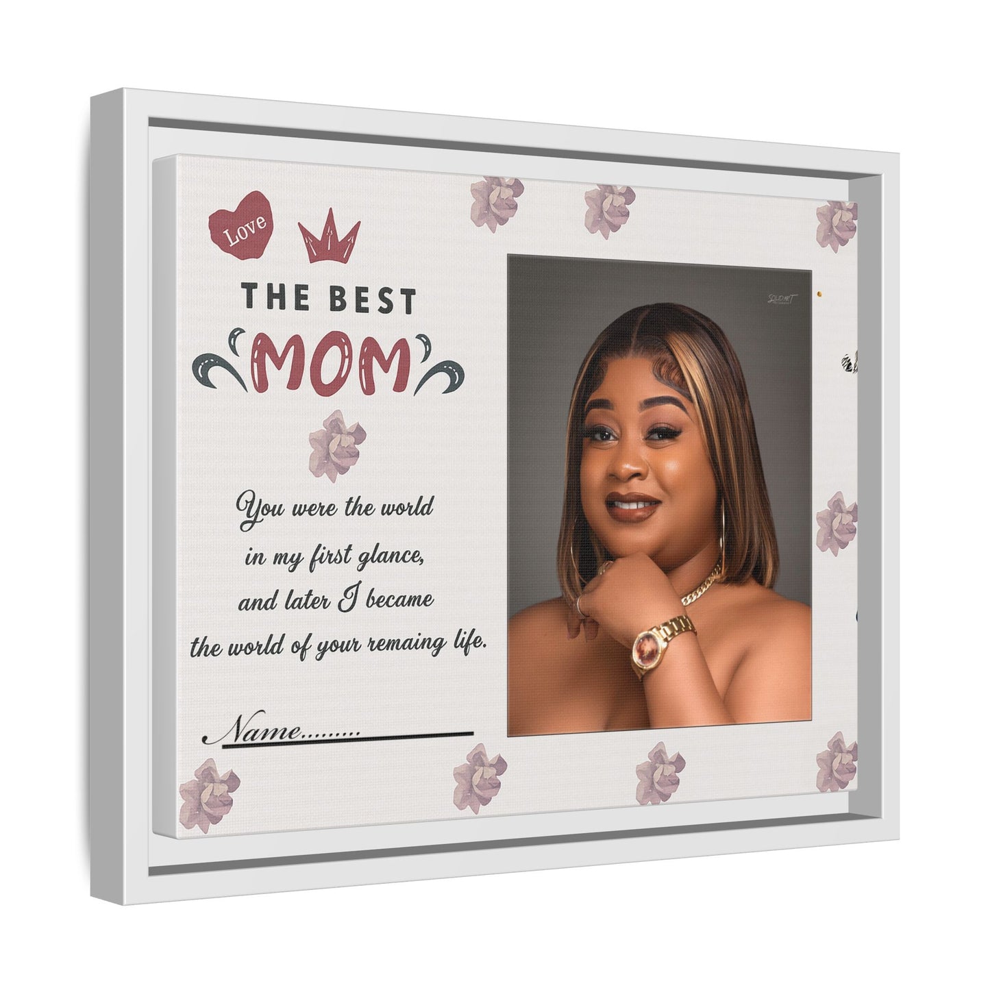 Personalized Mother's Day Framed Print, Gift for Mom, Custom Wall Art, Unique Home Décor, Family Keepsake