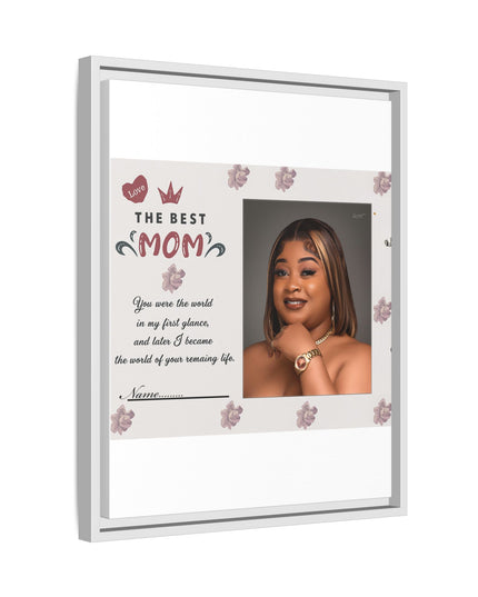 Personalized Mother's Day Framed Print, Gift for Mom, Custom Wall Art, Unique Home Décor, Family Keepsake