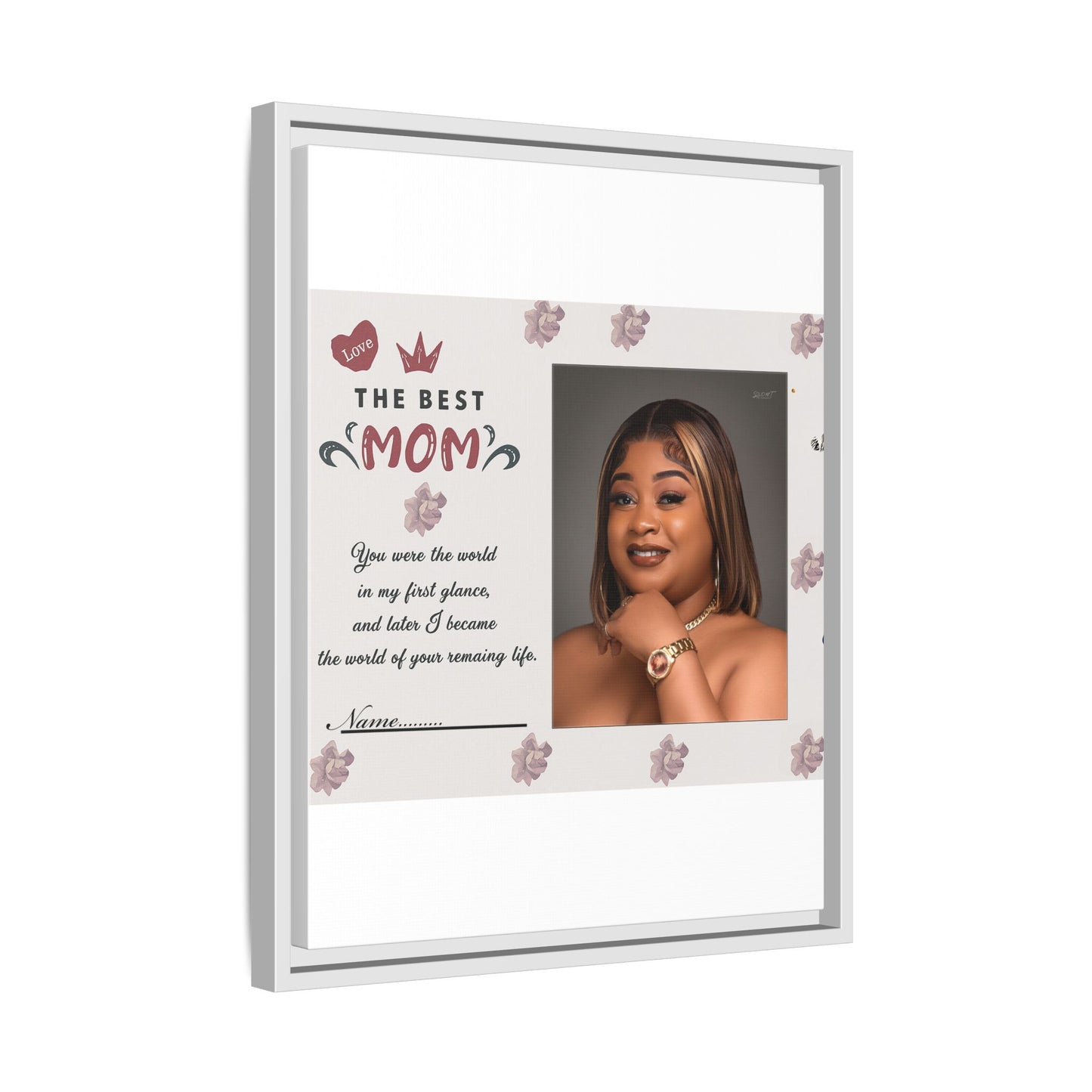 Personalized Mother's Day Framed Print, Gift for Mom, Custom Wall Art, Unique Home Décor, Family Keepsake
