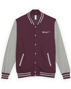 S / Burgundy/Heather Grey