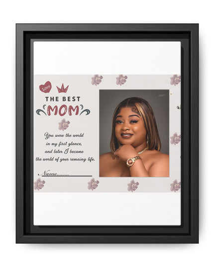 Personalized Mother's Day Framed Print, Gift for Mom, Custom Wall Art, Unique Home Décor, Family Keepsake