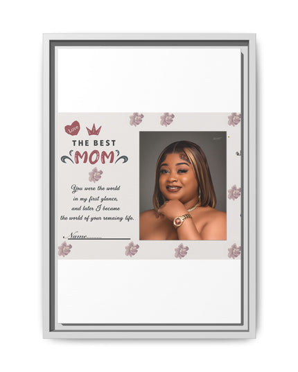 Personalized Mother's Day Framed Print, Gift for Mom, Custom Wall Art, Unique Home Décor, Family Keepsake