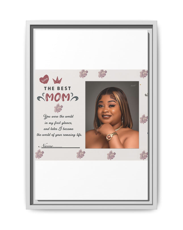 Personalized Mother's Day Framed Print, Gift for Mom, Custom Wall Art, Unique Home Décor, Family Keepsake