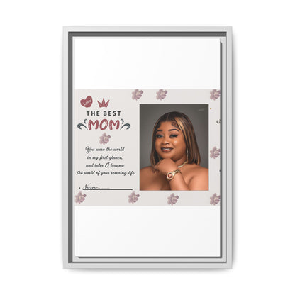 Personalized Mother's Day Framed Print, Gift for Mom, Custom Wall Art, Unique Home Décor, Family Keepsake