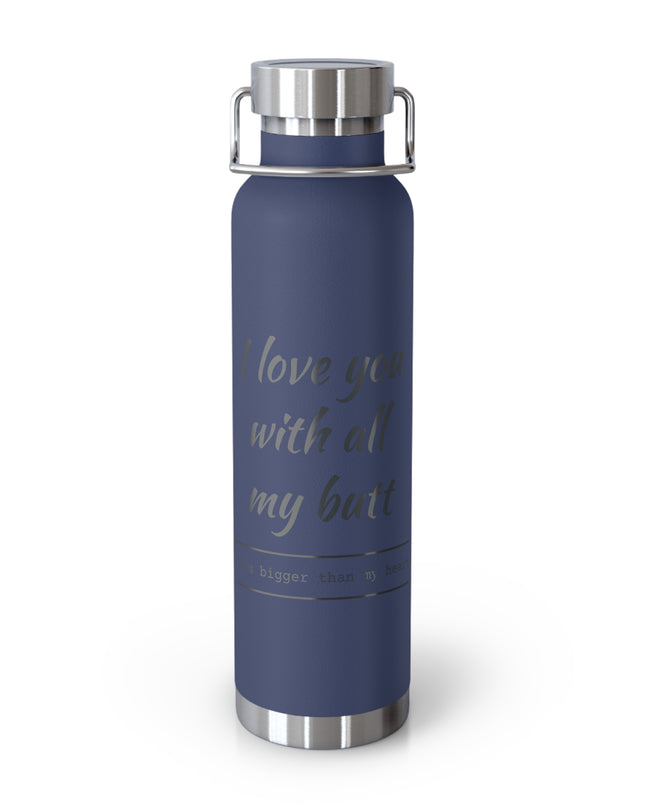 Funny Insulated Water Bottle, Gift for Girlfriend, Cute Hydration Flask, Unique Travel Mug, Cute Gift for Her, Wedding, Anniversary
