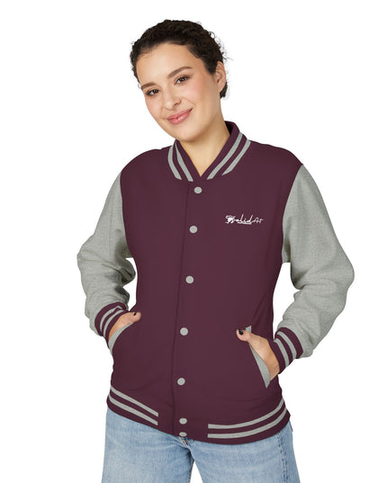 Stylish Unisex Heavyweight Letterman Jacket - Perfect for Game Days, Casual Outings