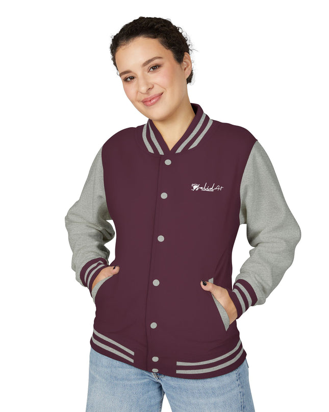 Stylish Unisex Heavyweight Letterman Jacket - Perfect for Game Days, Casual Outings