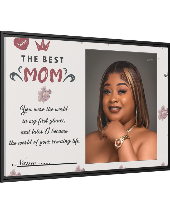 Personalized Mother's Day Framed Print, Gift for Mom, Custom Wall Art, Unique Home Décor, Family Keepsake