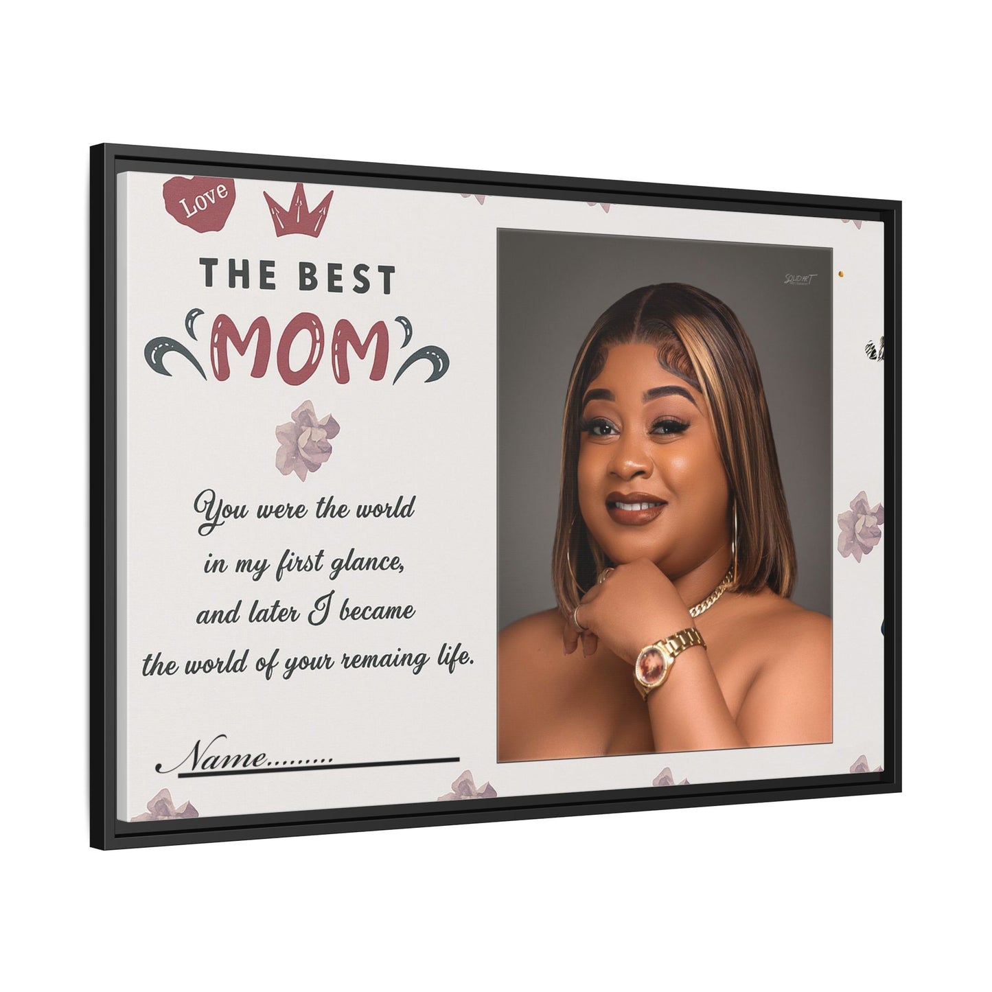 Personalized Mother's Day Framed Print, Gift for Mom, Custom Wall Art, Unique Home Décor, Family Keepsake