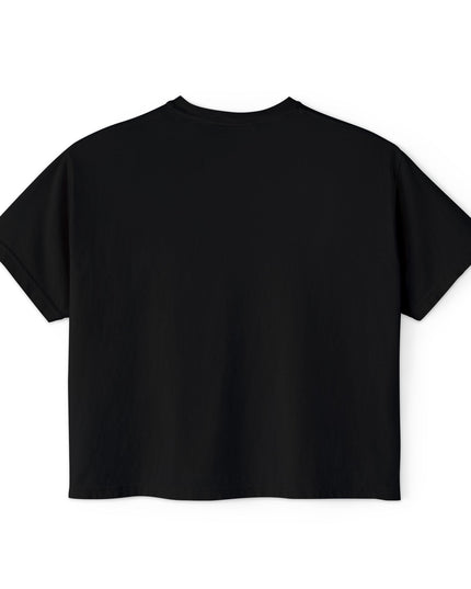 Cute Alien Graphic Women's Boxy Tee, Casual T-Shirt for Fun Vibes