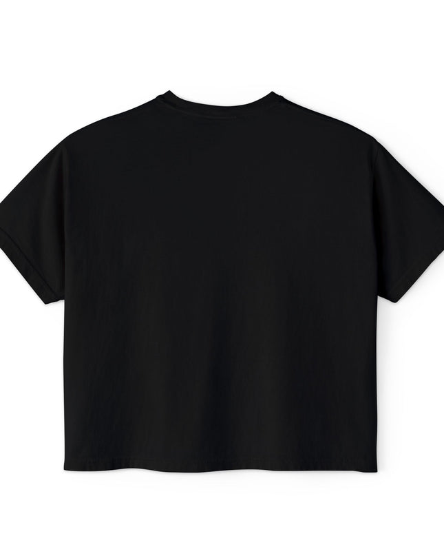 Cute Alien Graphic Women's Boxy Tee, Casual T-Shirt for Fun Vibes