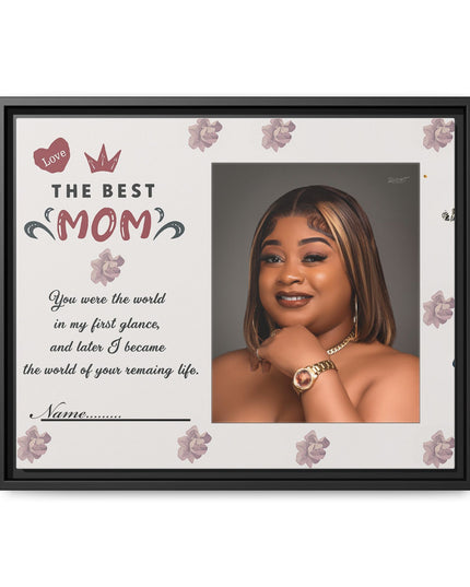Personalized Mother's Day Framed Print, Gift for Mom, Custom Wall Art, Unique Home Décor, Family Keepsake