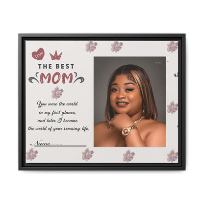 Personalized Mother's Day Framed Print, Gift for Mom, Custom Wall Art, Unique Home Décor, Family Keepsake