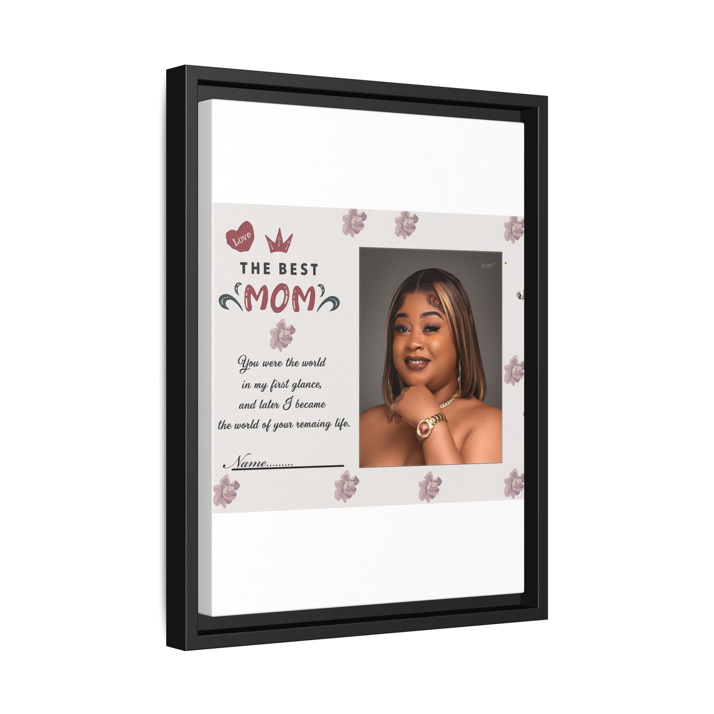Personalized Mother's Day Framed Print, Gift for Mom, Custom Wall Art, Unique Home Décor, Family Keepsake