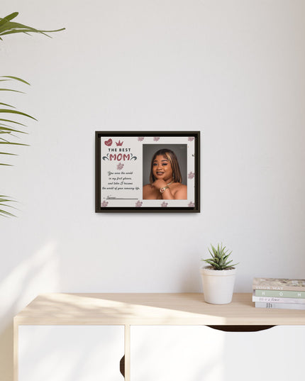 Personalized Mother's Day Framed Print, Gift for Mom, Custom Wall Art, Unique Home Décor, Family Keepsake