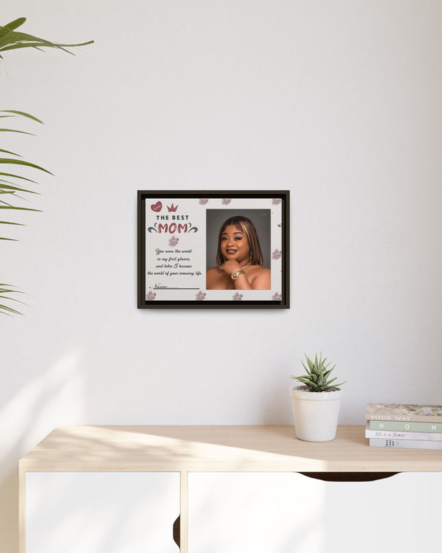 Personalized Mother's Day Framed Print, Gift for Mom, Custom Wall Art, Unique Home Décor, Family Keepsake