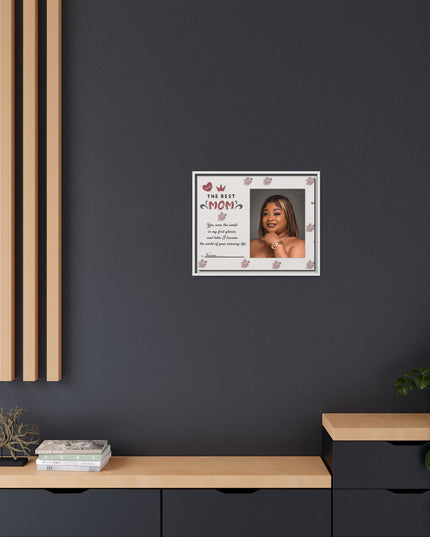 Personalized Mother's Day Framed Print, Gift for Mom, Custom Wall Art, Unique Home Décor, Family Keepsake