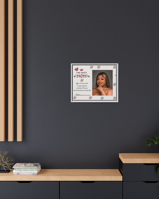 Personalized Mother's Day Framed Print, Gift for Mom, Custom Wall Art, Unique Home Décor, Family Keepsake