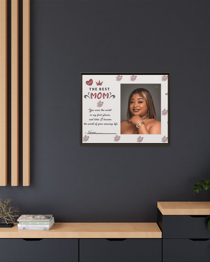Personalized Mother's Day Framed Print, Gift for Mom, Custom Wall Art, Unique Home Décor, Family Keepsake