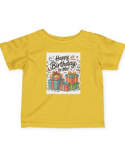 Happy Birthday Infant T-Shirt, Cute Baby Birthday Gift