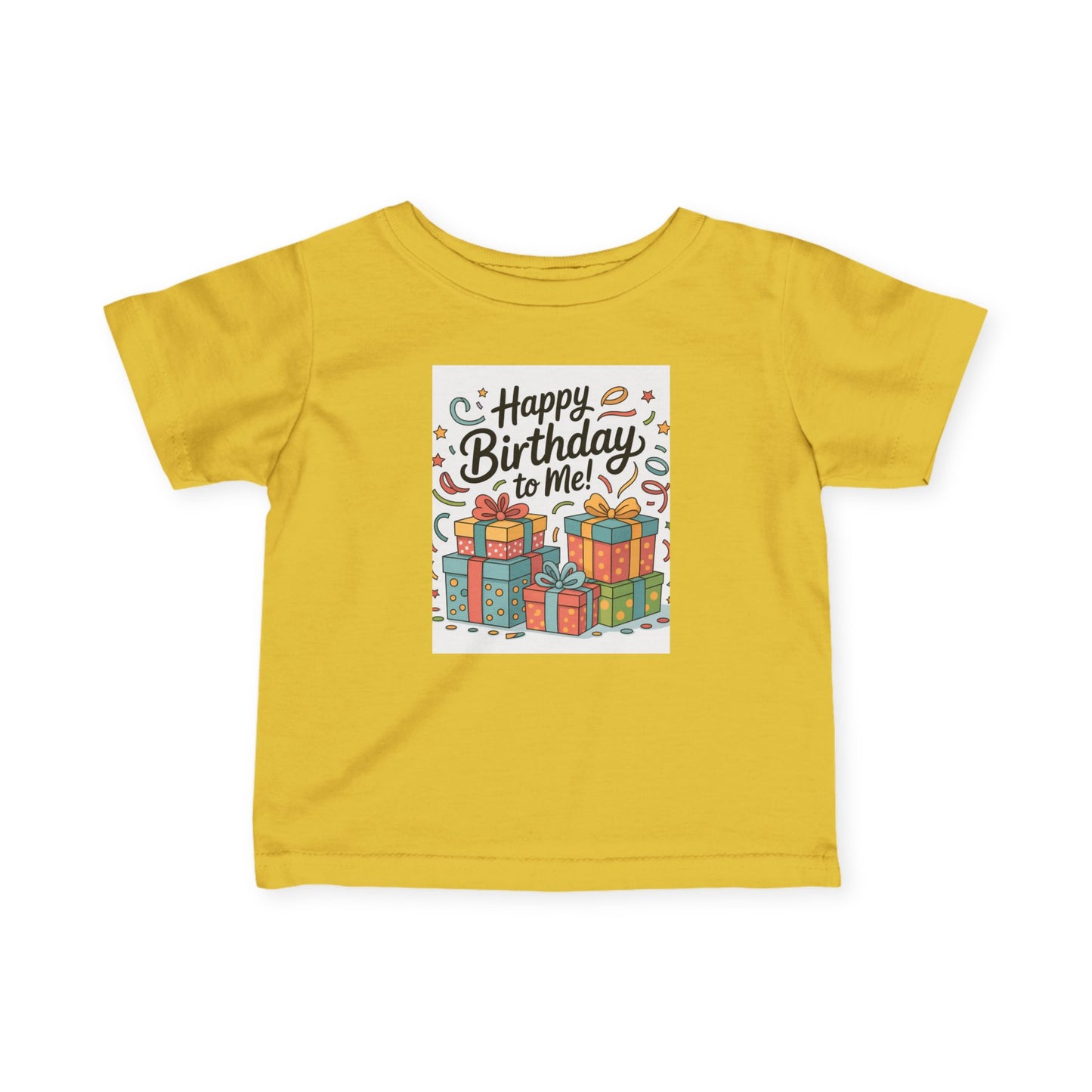 Happy Birthday Infant T-Shirt, Cute Baby Birthday Gift