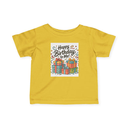 Happy Birthday Infant T-Shirt, Cute Baby Birthday Gift