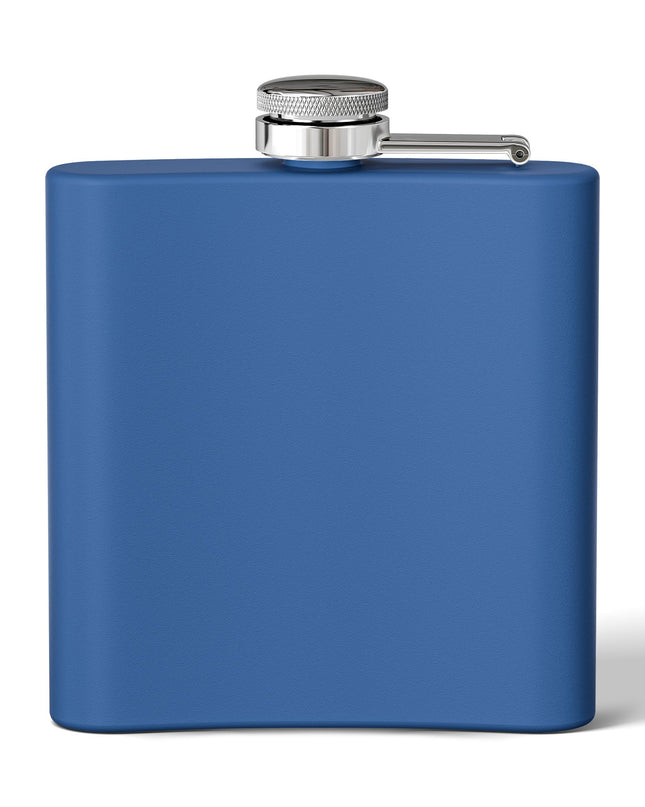 Chic Stainless Steel Flask, 6oz | Stylish Drinkware, Perfect for Parties, Gifts, Weddings, Hip Flasks, Travel