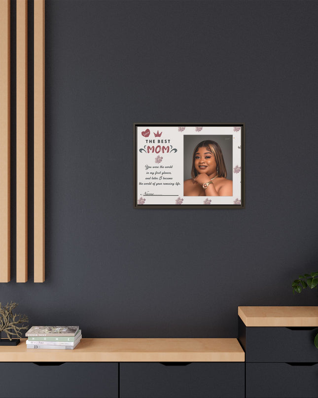 Personalized Mother's Day Framed Print, Gift for Mom, Custom Wall Art, Unique Home Décor, Family Keepsake