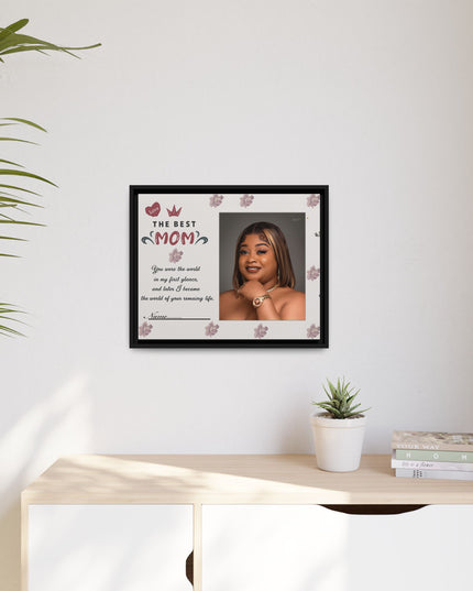 Personalized Mother's Day Framed Print, Gift for Mom, Custom Wall Art, Unique Home Décor, Family Keepsake