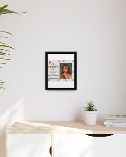 Personalized Mother's Day Framed Print, Gift for Mom, Custom Wall Art, Unique Home Décor, Family Keepsake