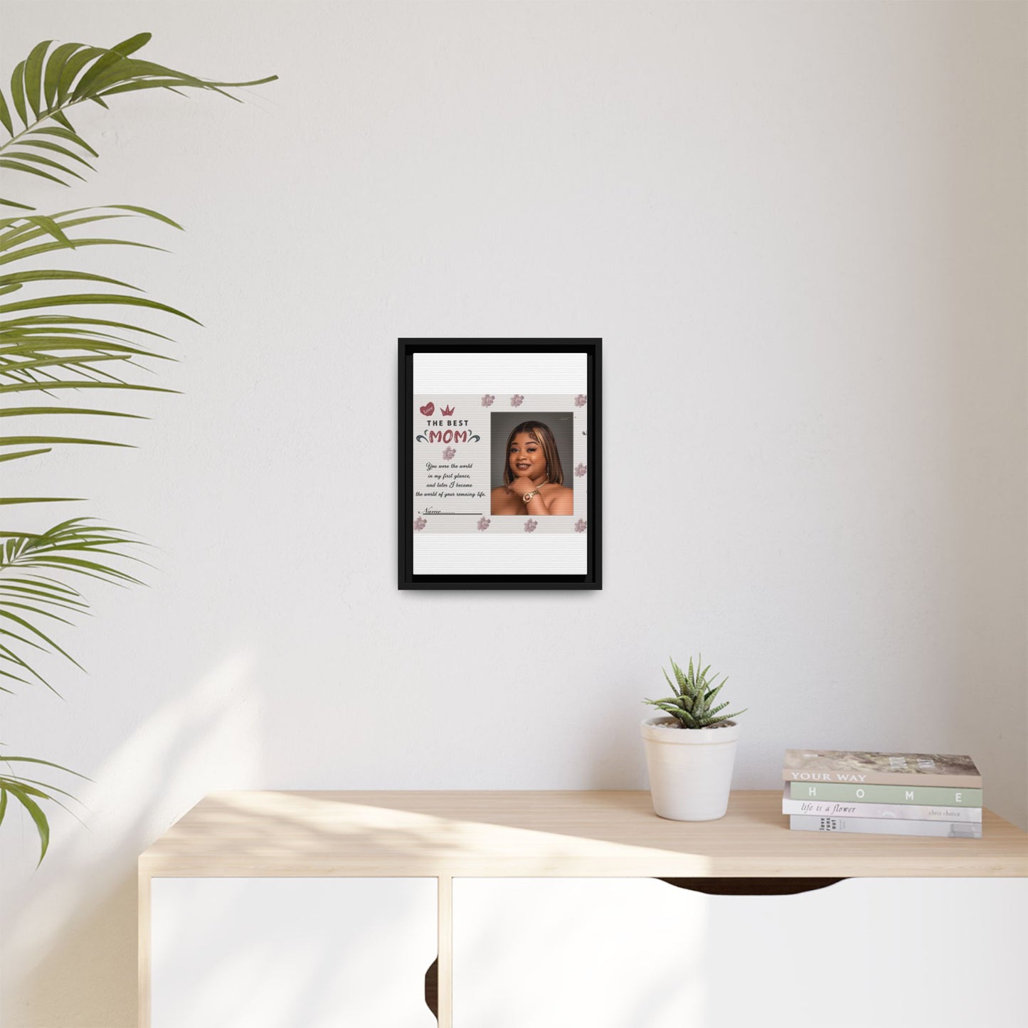Personalized Mother's Day Framed Print, Gift for Mom, Custom Wall Art, Unique Home Décor, Family Keepsake