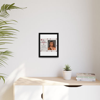 Personalized Mother's Day Framed Print, Gift for Mom, Custom Wall Art, Unique Home Décor, Family Keepsake