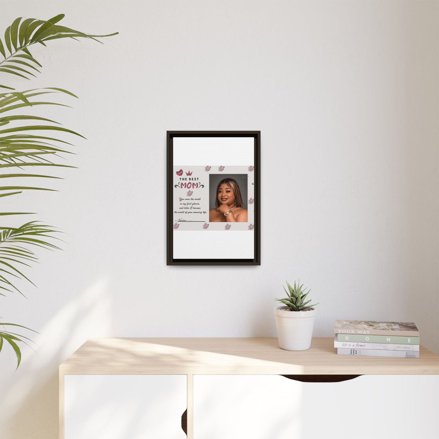 Personalized Mother's Day Framed Print, Gift for Mom, Custom Wall Art, Unique Home Décor, Family Keepsake