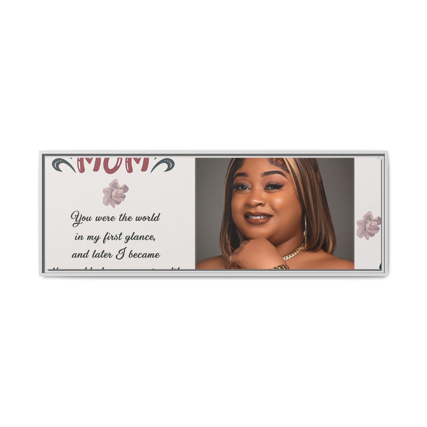 Personalized Mother's Day Framed Print, Gift for Mom, Custom Wall Art, Unique Home Décor, Family Keepsake