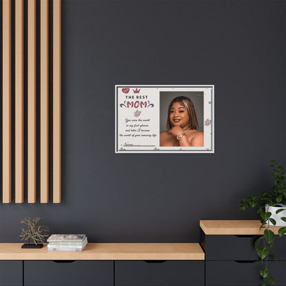 Personalized Mother's Day Framed Print, Gift for Mom, Custom Wall Art, Unique Home Décor, Family Keepsake