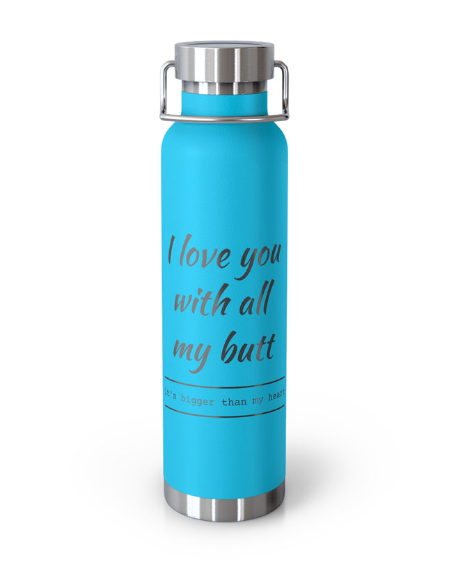 Funny Insulated Water Bottle, Gift for Girlfriend, Cute Hydration Flask, Unique Travel Mug, Cute Gift for Her, Wedding, Anniversary