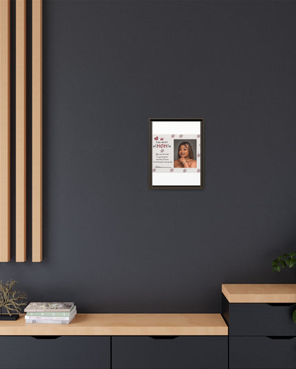 Personalized Mother's Day Framed Print, Gift for Mom, Custom Wall Art, Unique Home Décor, Family Keepsake